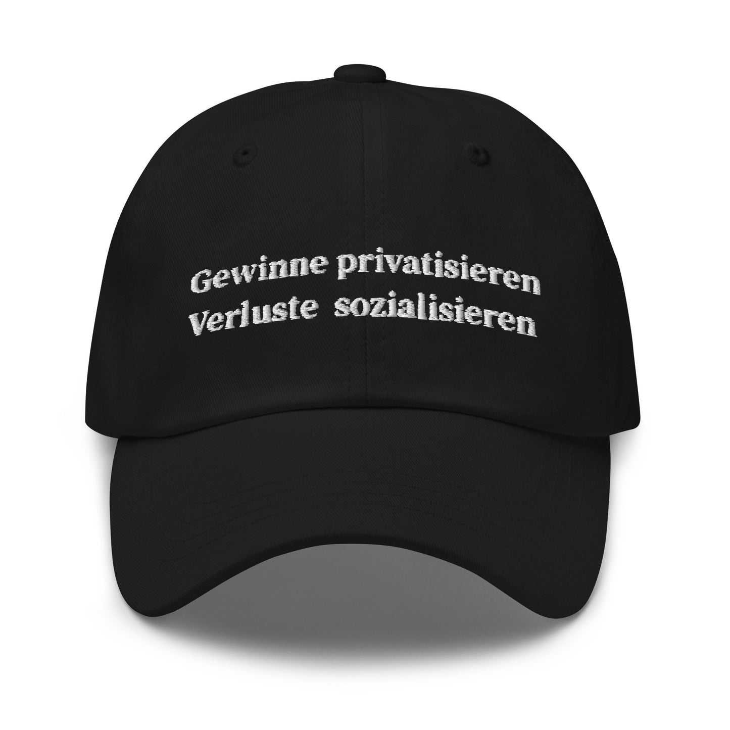 "Gewinne privatisieren" Cap