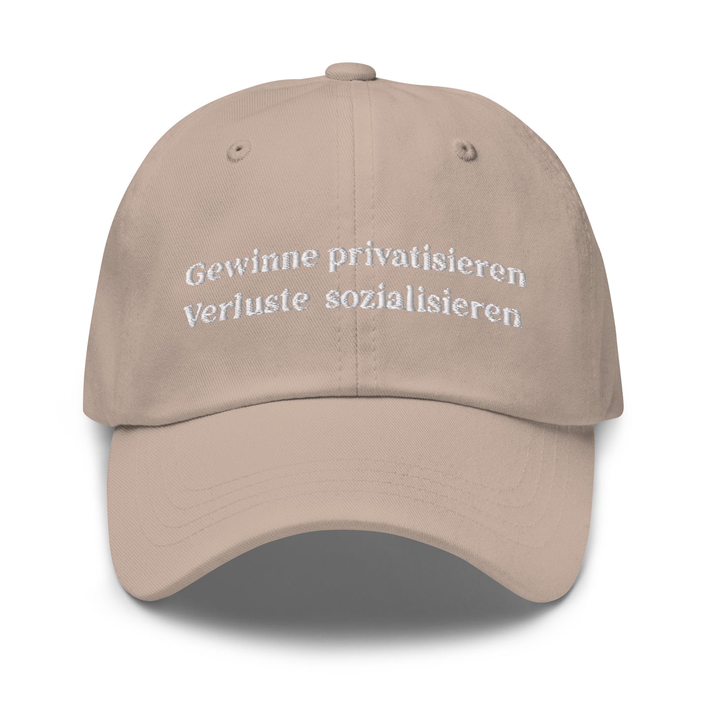 "Gewinne privatisieren" Cap